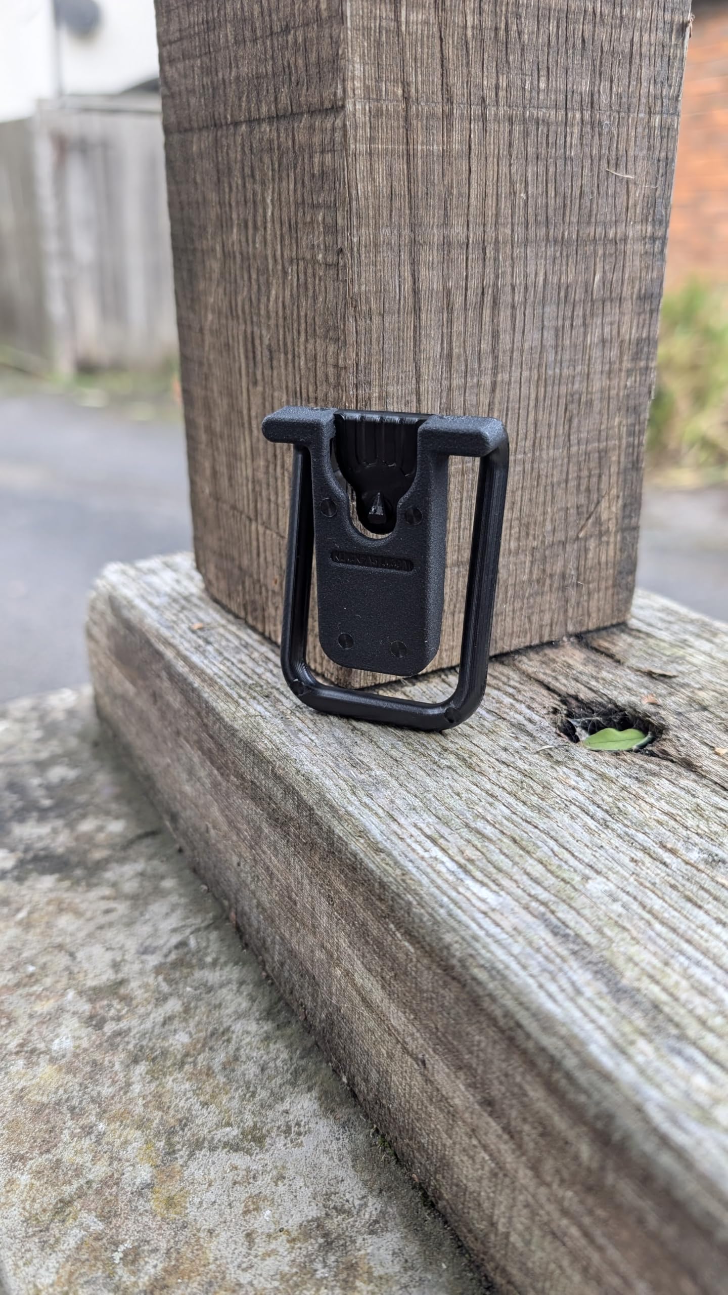 Klick Fast Official Klickfast Clickfast Clip On Dock Holder Attachment for Belt Jacket Shirt Security Body Camera Walkie Talkie Radio Torch Spray Quick Release Accessories Peter Jones