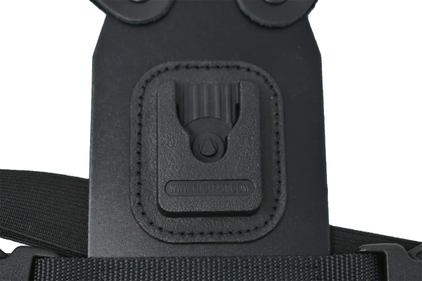 Official Peter Jones Klick Fast Chest Harness Strap Front Facing Adjustable Leather Body Camera Klickfast Dock Holder