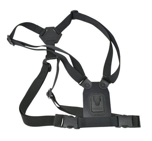 Official Peter Jones Klick Fast Chest Harness Strap Front Facing Adjustable Leather Body Camera Klickfast Dock Holder