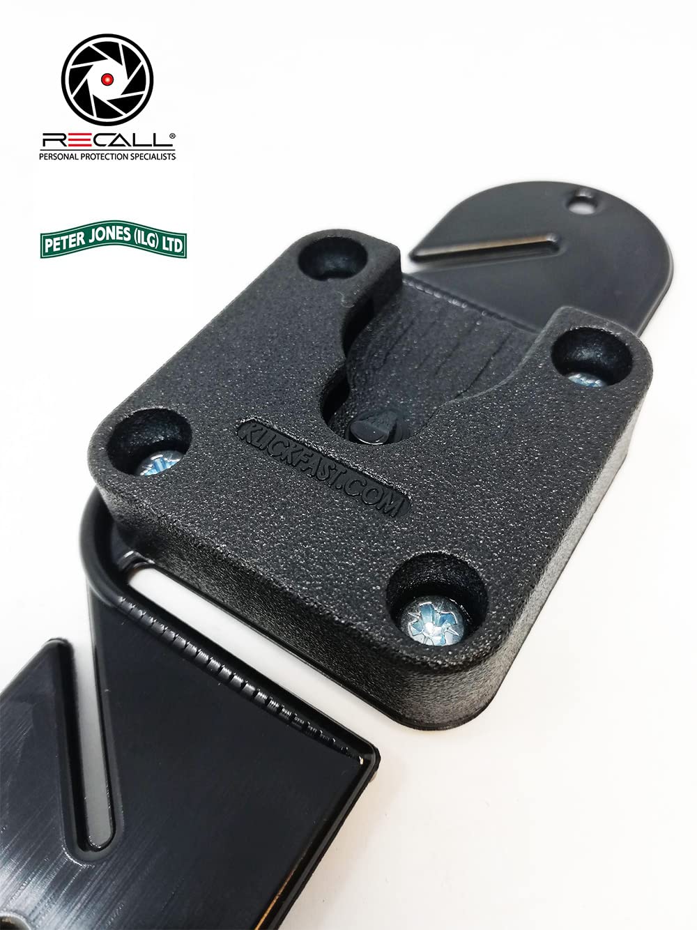 Official Peter Jones Klick Fast Klickfast Shirt Button Docking Dock For Body Camera Click Fast Body Cam Holder