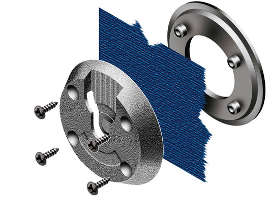 Official Peter Jones 2 Piece Screw On Fit Klick fast Klickfast Dock Docking Connection For Jacket Security Clothing Body Camera Dock