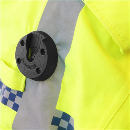 Official Peter Jones 2 Piece Screw On Fit Klick fast Klickfast Dock Docking Connection For Jacket Security Clothing Body Camera Dock